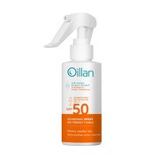 Oceanic Oillan Sun, ochronny spray przeciwsłoneczny do twarzy i ciała SPF50 do skóry wrażliwej, 125 ml