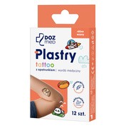 DOZ Med, plastry z opatrunkiem, Tattoo, 12 szt. https://azcdn.doz.pl/image/d/product/7bb93af0-scale-180x180.png
