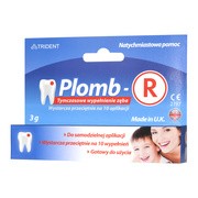alt Plomb-R, tymczasowe wypełnienie zęba, pasta, 3 g