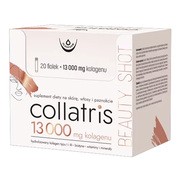 Collatris Beauty Shot 13 0000, fiolki z płynem, smak porzeczkowy, 20 szt. https://azcdn.doz.pl/image/d/product/8dfd3b91-scale-180x180.png