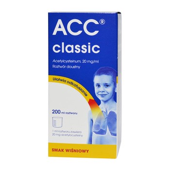 ACC classic, (20 mg/ml), roztwór doustny, 200 ml