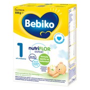 Bebiko 1 nutriFLOR Expert, mleko początkowe dla niemowląt od urodzenia, proszek, 550 g https://azcdn.doz.pl/image/d/product/2eed40cb-scale-180x180.png