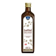 alt LenVitol olej lniany, tłoczony na zimno, 500 ml