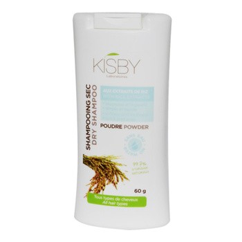 Kisby, suchy szampon, puder, 60 g
