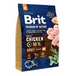 Brit Premium by Nature Adult Medium Breed Chicken, karma sucha dla psów dorosłych średnich ras, kurczak, 3 kg
