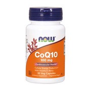 Now Foods Koenzym Q10 100 mg z głogiem, kapsułki, 30 szt.        