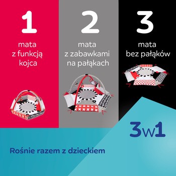 Canpol Babies Sensory Toys, sensoryczna mata do zabawy, 1 szt.