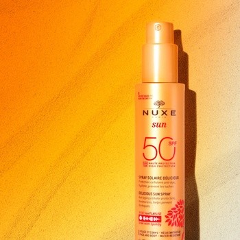 Nuxe Sun, mleczko do opalania do twarzy i ciała, SPF 50, 150 ml