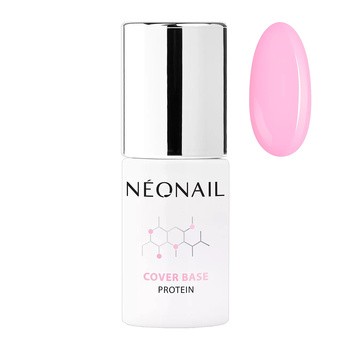 Neonail Cover Base Protein, baza hybrydowa Pastel Rose, 7,2 ml