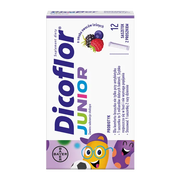 Dicoflor Junior, proszek w saszetkach, 12 szt.