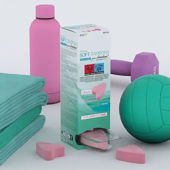 JoyDivision Soft Tampons Normal, tampony bez sznurka, 10 szt.