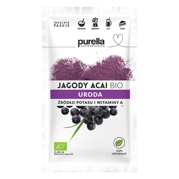 Jagody Acai Bio 21g [Purella] - Purella