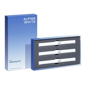 Alpine White, żel do wybielania zębów, 3 x 2 ml