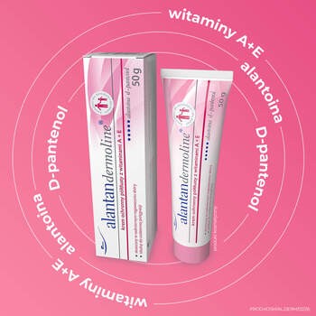 Alantandermoline, krem ochronny półtłusty z witaminami A+E, 50 g