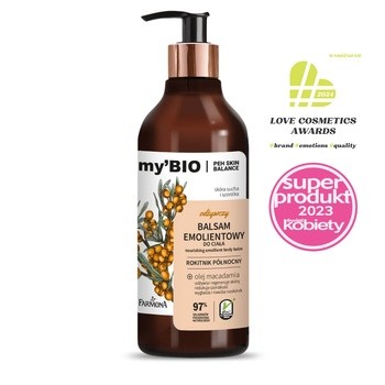 Farmona my'BIO, emolientowy balsam do ciała, 400 ml