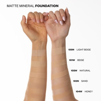 Paese Minerals, matujący podkład mineralny, 101W Beige, 7 g