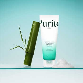 Purito Mighty Bamboo Panthenol Cleanser, żel do mycia twarzy, 150 ml