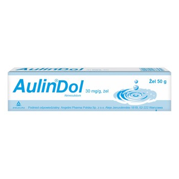 AulinDol, 30 mg/g, żel,  50 g, tuba