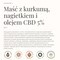 Gorvita, Maść z kurkumą, nagietkiem i olejem CBD 5%, 80 ml