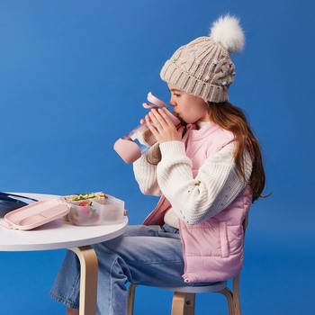 B.box, Sportowa butelka tritanowa 600 ml, Blush Crush, 1 szt.