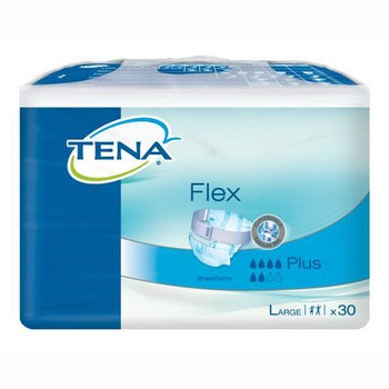 TENA Flex Plus Large, pieluchomajtki, 30 szt.