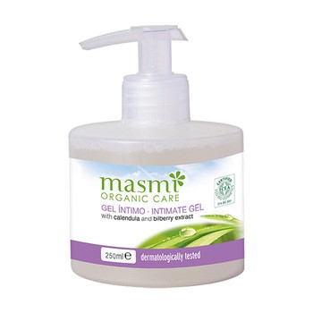Masmi, Organic Care, żel do higieny intymnej z ekstraktem z nagietka i borówki, 250 ml