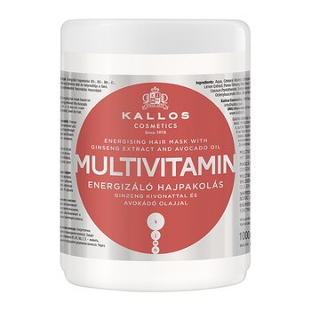 Kallos Kjmn, Maska energetyzująca Multiwitamin, 1000 ml