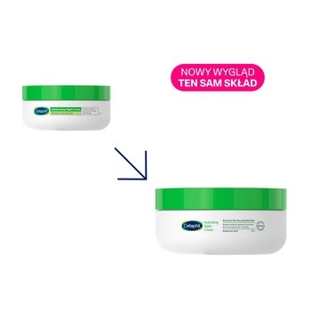 Cetaphil Hydrating Night Cream, krem nawilżający do twarzy, na noc, 48 g