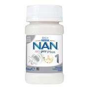 Nan Optipro Plus 1, 5 HM0, mleko początkowe w płynie dla niemowląt od urodzenia, 90 ml x 32 szt. https://azcdn.doz.pl/image/d/product/861bec4a-scale-180x180.png