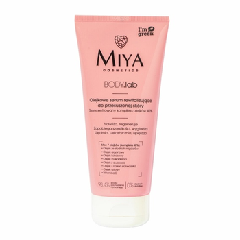 Miya Cosmetics Body.lab, olejkowe serum rewitalizujące do przesuszonej skóry, 200 ml