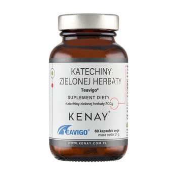 Kenay Katechiny zielonej herbaty Teavigo, kapsułki, 60 szt.