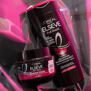 L'Oreal Paris Elseve Full Resist, maska wzmacniająca do włosów osłabionych, 300 ml