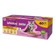 Whiskas Junior Karma mokra, drobiowa uczta w galaretce, saszetki, 40 szt. x 85 g