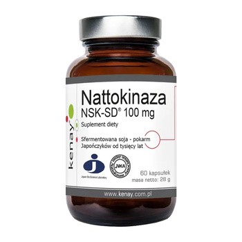 KENAY Nattokinaza 100 mg NSK-SD, kapsułki, 60 szt.