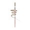 J.Cat Beauty Brow-LA 3-in-1 Mapping & Shaping Brow Pencil, ołówek do stylizacji brwi 3w1, 103 Medium Cool Brown, 0,08 g