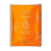 Eshumi Vitamin Repair Glutathione Mask, witaminowa maseczka rozświetlająca z glutationem, 23 ml
