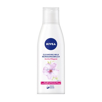 Nivea, Mleczko Oczyszczające, cera sucha i wrażliwa, 200 ml