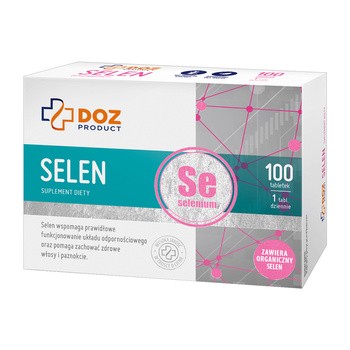 DOZ Product Selen, tabletki powlekane, 100 szt.
