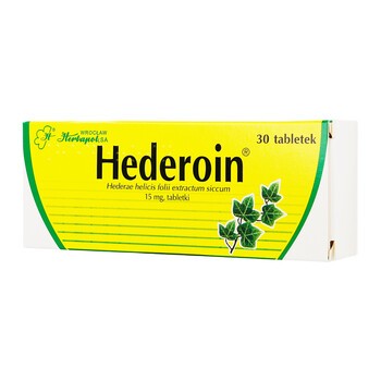 Hederoin, 15 mg, tabletki, 30 szt.