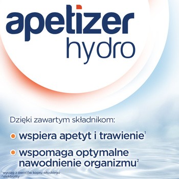 Apetizer hydro, tabletki musujące, 20 szt.