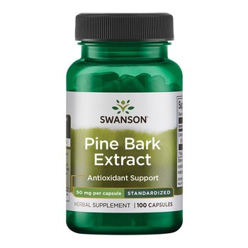 Swanson Pine Bark Extract, kapsułki, 100 szt.