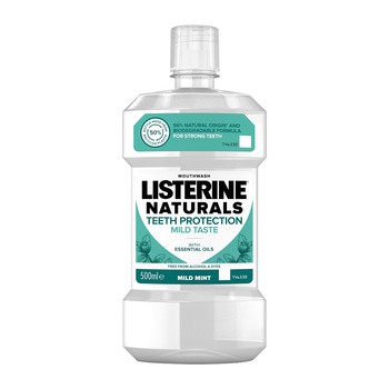 Listerine Naturals Teeth Protection, płyn do płukania jamy ustnej, 500 ml