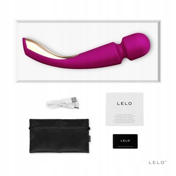 LELO Smart Wand 2 Large, wibrator, fuksja, 1 szt.