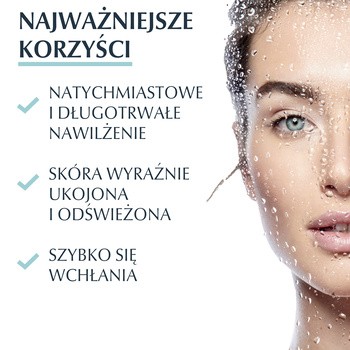 Eucerin Hyaluron-Filler, nawilżająca mgiełka do twarzy w sprayu z kwasem hialuronowym do skóry wrażliwej, 150 ml