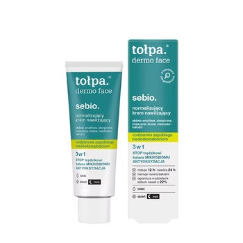 Tołpa dermo face sebio., normalizujący krem nawilżający, 40 ml