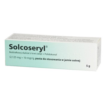 Solcoseryl, pasta do stosowania w jamie ustnej, 5 g (import równoległy, InPharm)