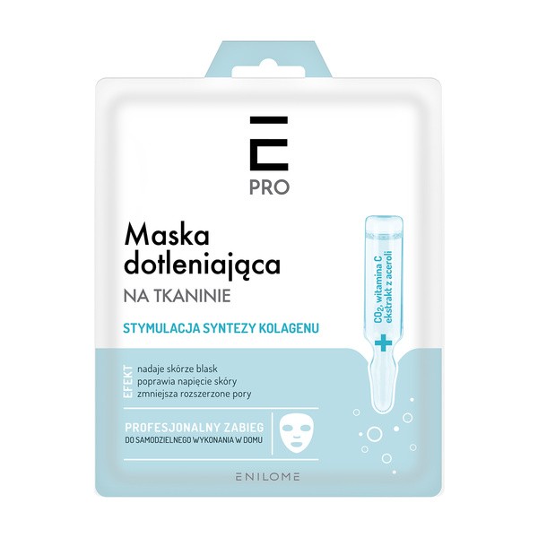 Enilome Enilome Pro, maska dotleniająca na tkaninie, 23 ml — Składniki i ocena