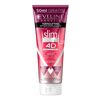 Eveline Slim Extreme 4D Termolifting, liftingujące serum wyszczuplające, 250 ml