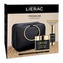 Zestaw Promocyjny Lierac Premium, jedwabisty krem przeciwstarzeniowy, 50 ml + krem pod oczy, 15 ml GRATIS + kosmetyczka