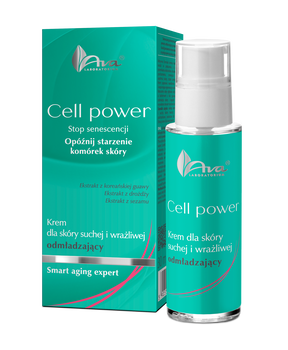 Ava Cell Power, krem dla skóry suchej i wrażliwej, 30 ml